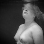 onderwater fotoshoot naakte dame