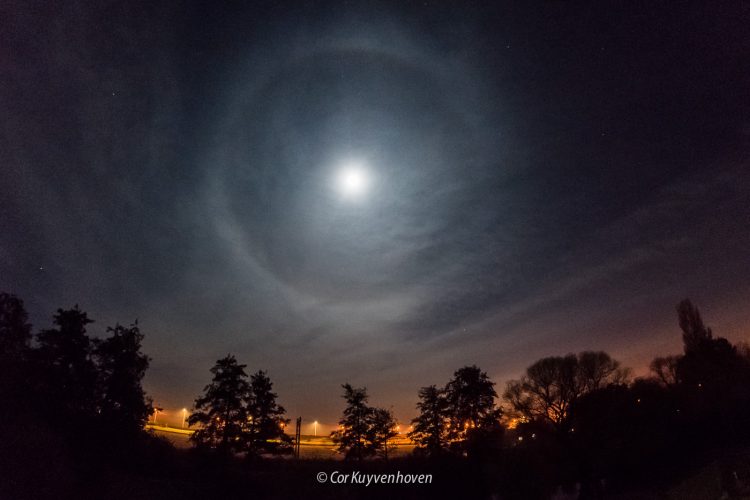 Halo van de maan