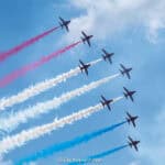 Red arrows Sanicole airshow